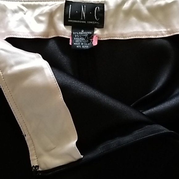 Black Satiny Long pant - Picture 3 of 8